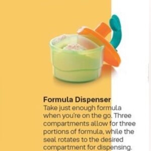 COPY - Tupperware Formula or Protein Powder Dispenser